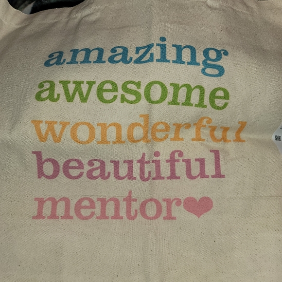 Mentor/Coach Teacher Canvas Totes NWT - Picture 4 of 4